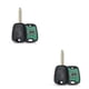 thumbnail image 1 of Scienceny Reemplazo de llave de puerta de coche, portátil, 2 botones para mando a distancia de 433Mhz, llaves, reparación de automóviles Reemplazo para HU83 2piezas, 1 of 6