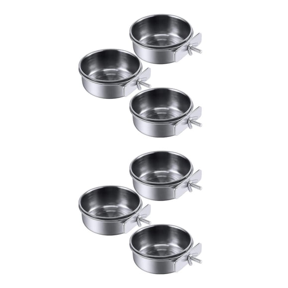 Billuyoard Los materiales de acero inoxidable de 3 uds garantizan comederos de pájaros duraderos y duraderos, comedero para pájaros en la Type1 NO1