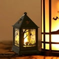 thumbnail image 4 of Arghm LED Handheld Halloween Lantern, Pumpkin Shape, Laser-Cut Witch Star Designs, Night Light, Home Outdoor Party Decor, Prop Ornament, 4 of 6