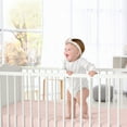 thumbnail image 5 of Sweet Jojo Designs Vintage Floral Solid Blush Pink Fitted Crib Sheet, 5 of 6