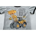 thumbnail image 3 of Little Hand Boy Tractor Pajama Set Cotton Sleepwear Truck Pjs Clothes 7T, 3 of 7