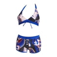 thumbnail image 2 of Conjunto de Traje de Baño de Bikini Salvador 2 Piezas Poliéster Estilo Playa, 2 of 10
