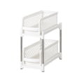 thumbnail image 1 of Organizador para debajo del mostrador, extraíble para despensa, resistente y ligero, con puertas corredizas para armarios de cocina. Blanco, 1 of 9