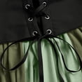 thumbnail image 5 of Iyufng Womens Off The Shoulder Flare Sleeve Corset Maxi Dresses Color Block Gothic Witch Costume for Halloween Party, 5 of 7