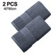 thumbnail image 2 of Toallitas para baño-Juego de hotel-Toallas faciales altamente absorbentes-Juego de 2-40*80cm (gris), 2 of 5