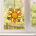 thumbnail image 3 of Stained Glass Window Pendant Acrylic Wall Hanging Ornament Window Pendant, 3 of 3