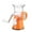 Orange, variant on Farfi Powerful Meat Grinder Multifunctional Manual Food Cutter Blender Grinding Tool (Orange)
