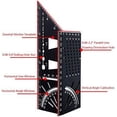 thumbnail image 3 of Aluminum Alloy Woodworking Square Measuring Ruler 45/90 Degree 3D Angle Jig, 3 of 5