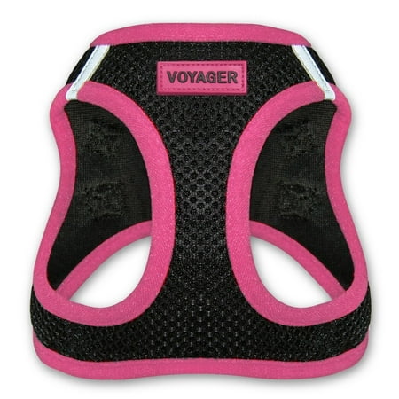 Voyager All Weather Step-in Mesh Harness for Dogs by Best Pet Supplies - Pink,