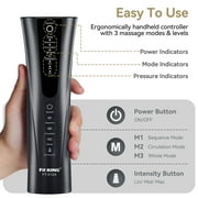 FIT KING Foot and Leg Massager for Circulation and Relaxation, Compression Calf Thigh Foot… — $89.99 (25% off)