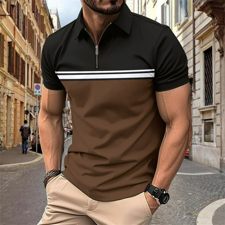 Golf shirts men 2025