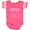 Football Pink and White, variant on Inktastic Meema Girl Granddaughter Girls Baby Bodysuit