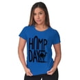 thumbnail image 4 of Hump Day Funny Camel Office Workout Womens Slim Fit Graphic Tee Brisco Brands S, 4 of 5