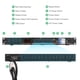 thumbnail image 4 of Controlador de secuencia de energía Muslady DB2-02 con 10 salidas, pantalla LED y protección contra sobrecorriente - Ideal para equipos de audio profesional y DJ  

Controlador secuencial de 8, 4 of 6