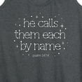 thumbnail image 3 of Instant Message - Calls Them By Name Stars - Women's Racerback Tank Top, 3 of 6