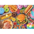 thumbnail image 3 of Buffalo Games - Large Pieces - Fun Fair Food - 300 Piece Jigsaw Puzzle, 3 of 5