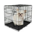thumbnail image 4 of Vibrant Life Wire Dog Crate, Single-Door, Divider and Leak-Proof Tray, Metal, Foldable, Durable, Black, 18", 4 of 9