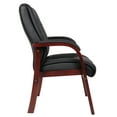 thumbnail image 5 of Boss Office Products Mid Back Wood Finished Guest Chairs, Multiple Finishes, 5 of 7