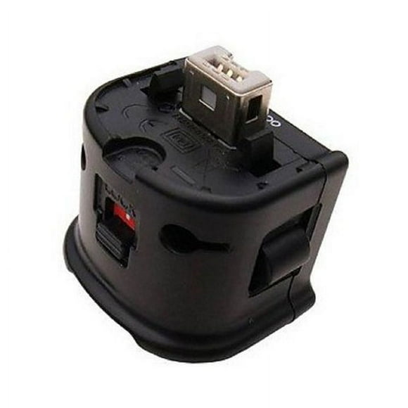 Paquete de 2 Motion Plus para Wii, adaptador TechKen Motion Plus compatible con el control remoto Wii