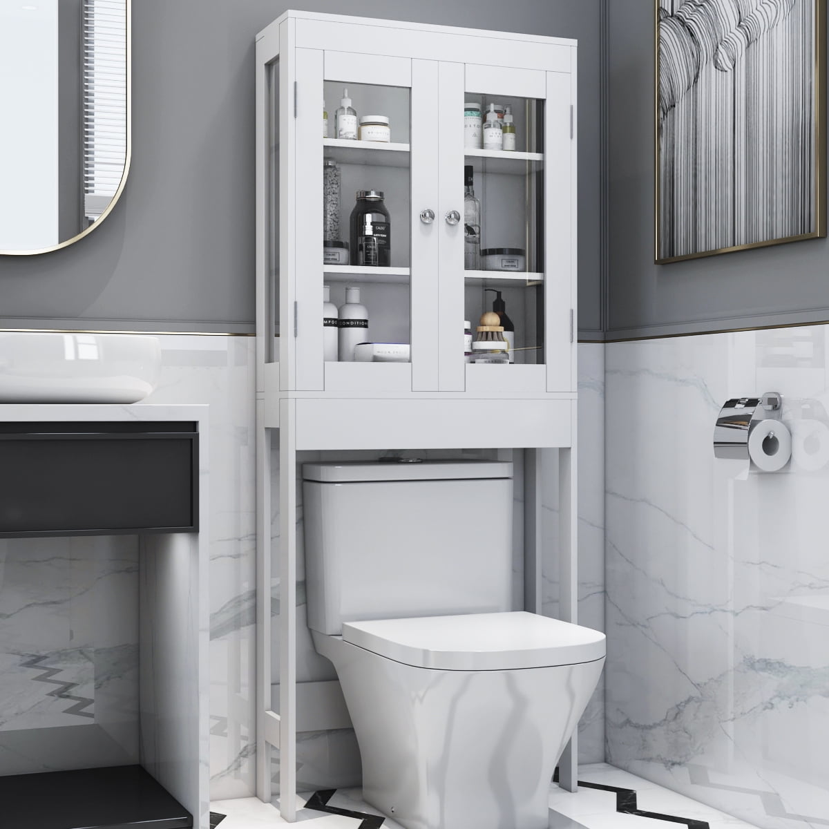 Over-the-Toilet Storage Cabinet - Lifewit – Lifewitstore