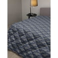 thumbnail image 2 of Clouds Down Alternative Comforter, Surreal Interpretation of Mountains Spirals, Microfiber Quilt for All Season, 5 Sizes, Sea Blue Seafoam, by Ambesonne, 2 of 3