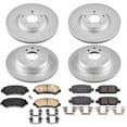 thumbnail image 2 of PowerStop Front and Rear Geomet Coated Brake Rotor and Pad Kit Fits: NISSAN Select Models CRK8059, 2 of 5