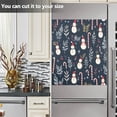 thumbnail image 3 of Yayeee Magnetic Dishwasher Cover for The Front Decoration Home Kitchen Machine Sticker Protector, Jolly Snowman, 3 of 6