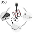 thumbnail image 3 of Jinsinto 5050RGB LED Belt Light Kit Colorful Remote Control Bluetooth 5V Belt Light Kit TV Background Mood Light (1m), 3 of 5