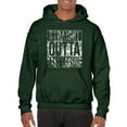 thumbnail image 5 of UGP Campus Apparel Straight Outta East Lansing - Michigan Football Hometown Pride Hoodie - X-Large - Forest, 5 of 6