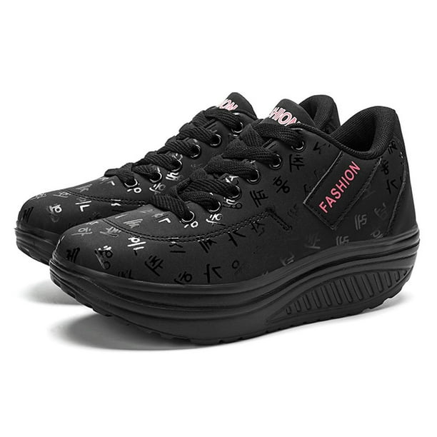 Zapatos deportivos de mujer transpirables de malla informal de moda de talla grande de verano Wmkox8yii ahfdhkah794