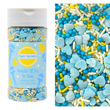 Mystic Sprinkles Bundle of Joy in Blue Sprinkle Mix 3.6 oz