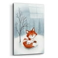thumbnail image 2 of Epic Art 'Fox And Rabbit 1' by Makiko, Acrylic Glass Wall Art, 16"x24", 2 of 8