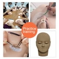 thumbnail image 5 of Jnismy Lash Mannequin Head Simulated with Removable Eyelids for False Eyelash Extensions Practice Model Makeup Supply, 5 of 6