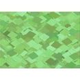 thumbnail image 1 of Ahgly Company Machine Washable Indoor Rectangle Transitional Emerald Green Area Rugs, 5' x 7', 1 of 7
