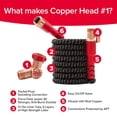 thumbnail image 3 of Manguera de jardín expandible Pocket Hose Copper Head de 46 m (150 pies), 3 of 9