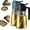 Black&Navy, variant on 2026 Household Hot Pick Black Glass Olive Oil Sprayer, 16 oz/470 ml 2-in-1 Dispenser, Leak-Proof Kitchen Gadget for Air Fryer, Salad, BBQ