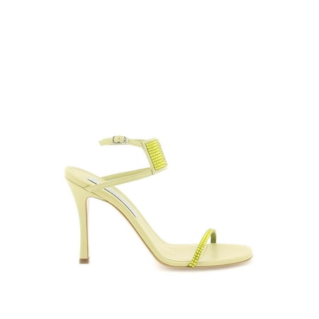 

Stella Mccartney Faux Leather Sandals With Crystals Women