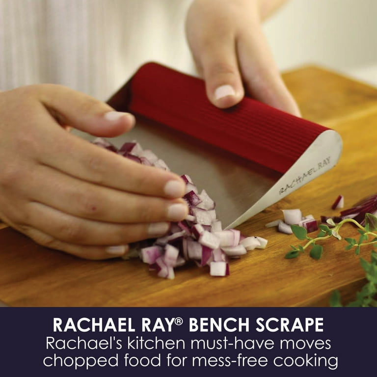 Rachael Ray Cucina Nonstick Bakeware Baking Pan/Cookie Sheet, 11 x 17,  Latte Brown, Agave Blue Handle Grips 