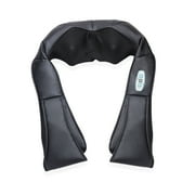 Shiatsu massager with heat, Use on head, neck, shoulder, back, leg, and foot. Suitable in car, office, and home