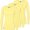 Citron, variante sur Adar sous-Couches pour Femmes, Lot de 3 - T-Shirt de sous-Couche à Manches Longues Confortable