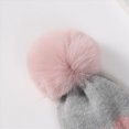 thumbnail image 5 of Newborn Baby Beanie Thickened Cute Warm Knit Cute Hat Winter Warm Cap Baby Beanies Hat One Size, 5 of 6