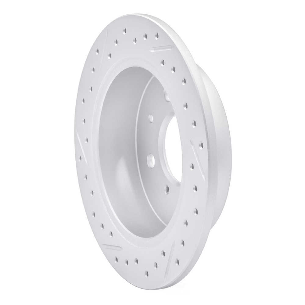 Dynamic Friction Company 830-59014R DFC Geoperformance Rotor - Drilled and Slotted