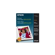 Epson Premium Photo Paper Semi-Gloss, 8.5" x 11", 20 sheets