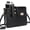 Black, variant on Outdoor portable cross body water cup wallet water bottle tote bag,shoulder bag,with mobile phone pocket roller,with shoulder strap,suitable for use when going out shopping.