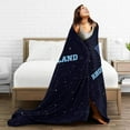 thumbnail image 4 of University of Rhode Island Fleece Blanket, Very Soft Microfiber Flannel Blanket for Couch Warm and Cozy for All Seasons, 4 of 5