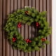 thumbnail image 3 of Ganfancp Guirnalda de Navidad Imitación Pinos Aguja Guirnalda de Frutos Rojos Navidad Salón Pared Colgante Decoraciones Liquidación 1* Guirnalda, 3 of 6