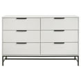 thumbnail image 3 of Sonora 6-drawer Bedroom Dresser White, 3 of 12