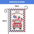 thumbnail image 2 of Banderas patrióticas del jardín del 4 de julio, 30*45cm, bandera de jardín, pancartas verticales pequeñas de bienvenida para el Día de la Independencia, 2 of 5