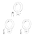 thumbnail image 4 of Tholdsy USB Rechargeable LED Ring Light Cellphone Portable Lamp Video Makeup Cordless Clip-on Lighting Desktop Circle Travel Blanco 3piezas, 4 of 6