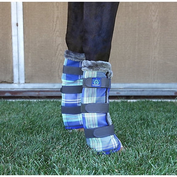 Kensington Fly Boots Fleece XL Blue Ice